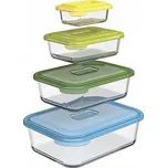 Sada skleněných dóz Joseph Joseph Next 81060, 4 kusy