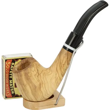 Dýmka Prague Pipes Oliva O4, filtr 9mm