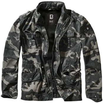 Pánská casual bunda Brandit Britannia Jacket Darkcamo