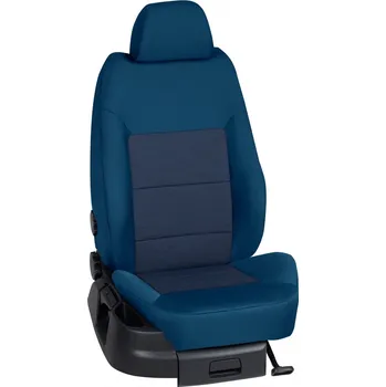 Potah sedadla Autopotahy Volkswagen CRAFTER / CRAFTER /2006-2016, CRAFTER (7 míst), STANDARD > OR 0384 (OR 0384 / Modrý bok)
