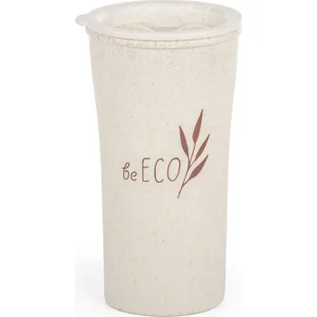 Láhev Eko kelímek G21 beECO Latte 450 ml, béžový