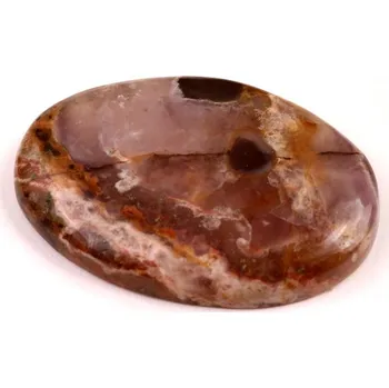 Korálek Kabošon Auralite č.3069 (41x28x7mm)