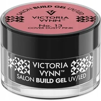 Přípravek na nehty Victoria Vynn Stavební gel Build Gel Cover dusty pink No. 13 15 ml