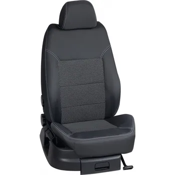 Potah sedadla Autopotahy Volkswagen CRAFTER / CRAFTER /2017->, CRAFTER (6 míst), KOMFORT > OR 0286 (OR 0286 / Tmavě šedý bok)