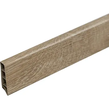 Podlahová lišta Soklová lišta SPC RIGID Winnipeg 2 m, spojka 2 ks, hnědá, Egibi - 1 rok na vrácení + DOPRAVA ZDARMA k Vám i zpět