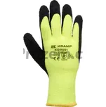 Zimní pracovní rukavice Protect, vel. 9/L, žluté/černé