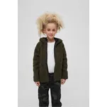 Kids Teddyfleecejacket Hood - olive 170/176