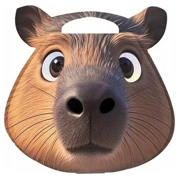 Set školních potřeb Szkicownik Kapibara 28,5x24,5 cm 60 kartek