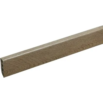 Podlahová lišta Soklová lišta SPC RIGID Whistler 2 m, koncovky 1 ks pravá + 1 ks levá, hnědá, Egibi - 1 rok na vrácení + DOPRAVA ZDARMA k Vám i zpět