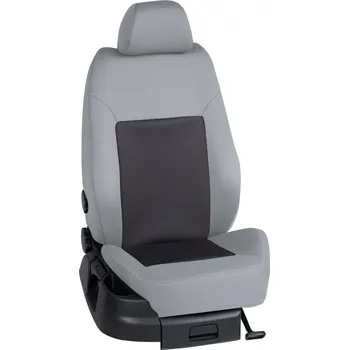 Potah sedadla Autopotahy Volkswagen CRAFTER / CRAFTER /2017->, CRAFTER (8 míst), STANDARD > K0023 (K0023 / Světle šedý bok)