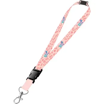 Klíčenka na krk s karabinkou Kočka