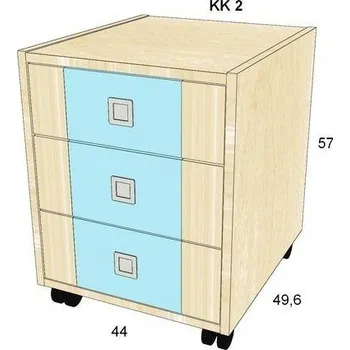 Zásuvkový kontejner Kontejner BOŘEK KK 2