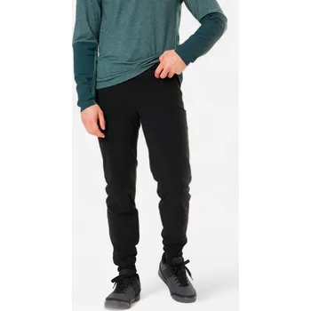 Cyklistické kalhoty ROCKRIDER Unisex cyklistické kalhoty na horské kolo XS ČERNÁ