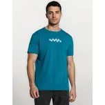 Sinsay - Bavlněné tričko s krátkým rukávem - modrá - 311HL-55X - 311HL-55X-XS