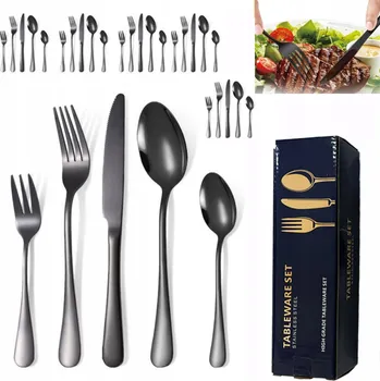 Příbor PŘÍBORY SADA PŘÍBORŮ SOUPRAVA 30 ks pro 6 osob