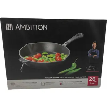 Pánev Tradiční pánev Ambition IRON 26 cm litinová