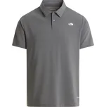 Pánské triko The North Face Adventure Polo Velikost: M / Barva: šedá