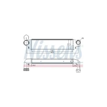 Chladič motoru Chladič turba NISSENS 96654