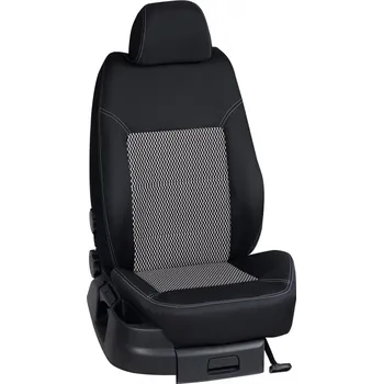 Potah sedadla Autopotahy Volkswagen TOURAN / TOURAN /10.2010-09.2015, Touran (5 míst), KOMFORT > OR 0372 (OR 0372 / Černý bok)