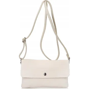 Kabelka Toscanio kabelka, typ kabelka přes rameno, z pravé lícové kůže, žlutá