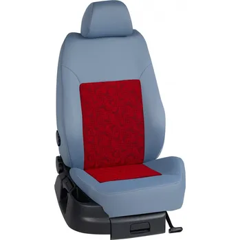 Potah sedadla Autopotahy Volkswagen CRAFTER / CRAFTER /2006-2016, CRAFTER (3 místa), STANDARD > OR 0440 (OR 0440 / Světle modrý bok)