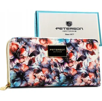 Peněženka Peterson peněženka z pravé kůže, vícebarevná - dámská