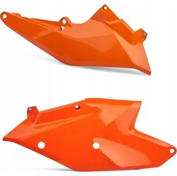 POLISPORT BOČNÍ PLASTY ZADNÍ KTM SX/SXF `16-18, EXC/EXCF `17-19 BARVA ORANŽOVÁ