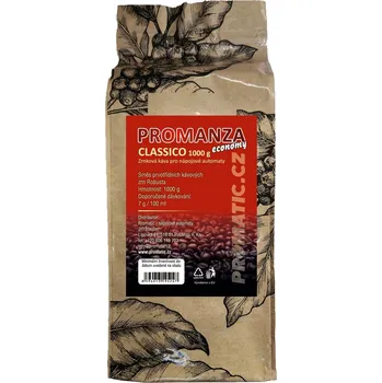 Káva Promatic Promanza ECONOMY Classico zrnková káva 1000g