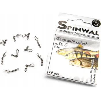 Obratlík s karabinkou Spinwal Snap With Swivel