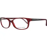 Dámské obroučky Porsche Design obdélníkové červené