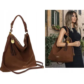 Kabelka COVERI COLLECTION kabelka eko kůže hnědá