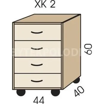 Zásuvkový kontejner Kontejner JIM 5 XK 2