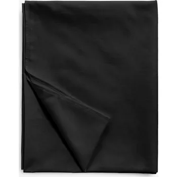 Prostěradlo Bavlněné prostěradlo - černé - plachta 140 x 240 cm