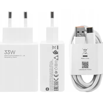 Síťová nabíječka Xiaomi, USB typ C pro Xiaomi 3000 mA 5 V bílá
