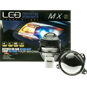 EPLL20 Bi-LED Čočky do Auta 12V 6000K 70W 3" CANBUS Univerzální 2ks