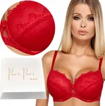 Paripari push-up podprsenka červená velikost 65H