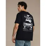 Sinsay - Bavlněné tričko s potiskem na zádech Ford - černá - 227HL-99X - 227HL-99X-3XL