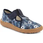 Barefoot Froddo Canvas T-bar G1700439-5 Blue 26, Vnitřní délka boty: 17,6 cm, Vnitřní šířka boty: 6,6 cm