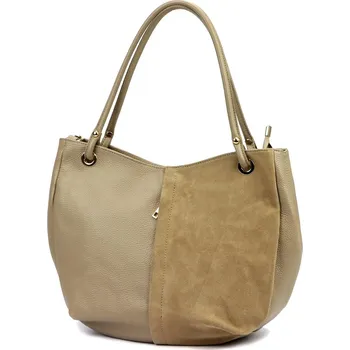 Kabelka Dámská kabelka Luka 26-089 taupe + doprava zdarma