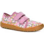Froddo Canvas G1700440-12 White/Pink barefoot tenisky Velikost boty (EU): 25, Vnitřní délka boty: 168, Vnitřní šířka boty: 67