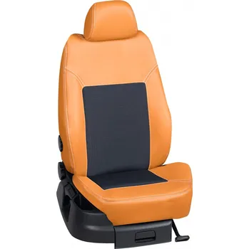 Potah sedadla Autopotahy Ford C-MAX / 2016, 5 dveří, TREND PLUS, KOŽENKA > OR 0430 (OR 0430 / Hnědý koženkový bok)