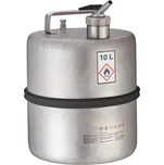 Bezpečnostní nádoba z nerezu s dávkovacím kohoutem, objem 10 l