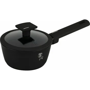 Hrnec BERLINGERHAUS Rendlík s poklicí s titanovým povrchem 16 cm Matte Black Collection BH-8175