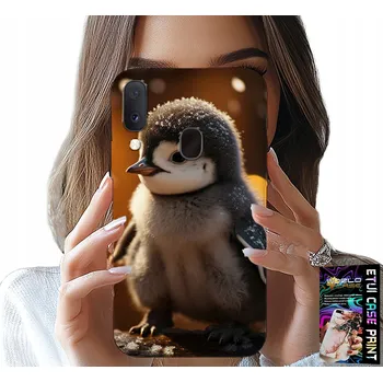 Pouzdro na mobilní telefon POUZDRO pro Samsung Galaxy A20e - Roztomilý Tučňák, Ťupťák, Madagaskar