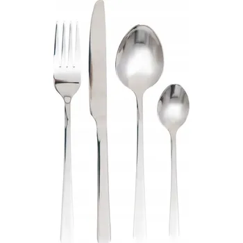 Příbor Sada příborů HOMLA Lugano Stříbrná 24 ks 191781428 Sada pro 6 osob