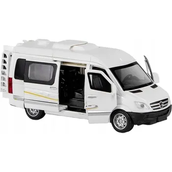 autíčko DAFFI MERCEDES-BENZ SPRINTER BÍLÝ 1:32 KOVOVÝ NOVÝ MODEL