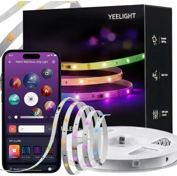 LED páska LED pásek RGBIC Yeelight Led Basic Strip Lights 6 m