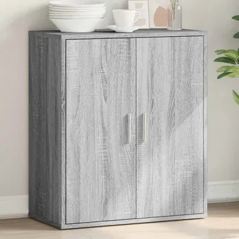 Organizace kuchyně vidaXL Příborník 79 x 38 x 80 cm kompozitní dřevo [840514] Barva: šedá sonoma