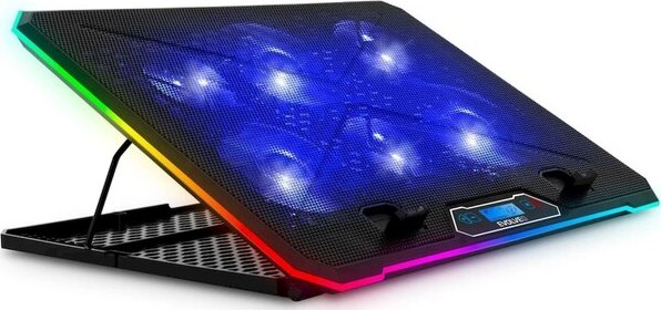 EVOLVEO Ania 9 RGB nastavitelný podstavec pro notebook