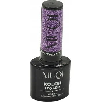 Lak na nehty NIUQI BROKÁT FIALOVÝ 2